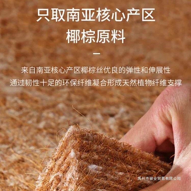 棕垫天然椰棕床垫子硬垫硬质折叠WOL家床童垫对折儿榻榻米床垫用