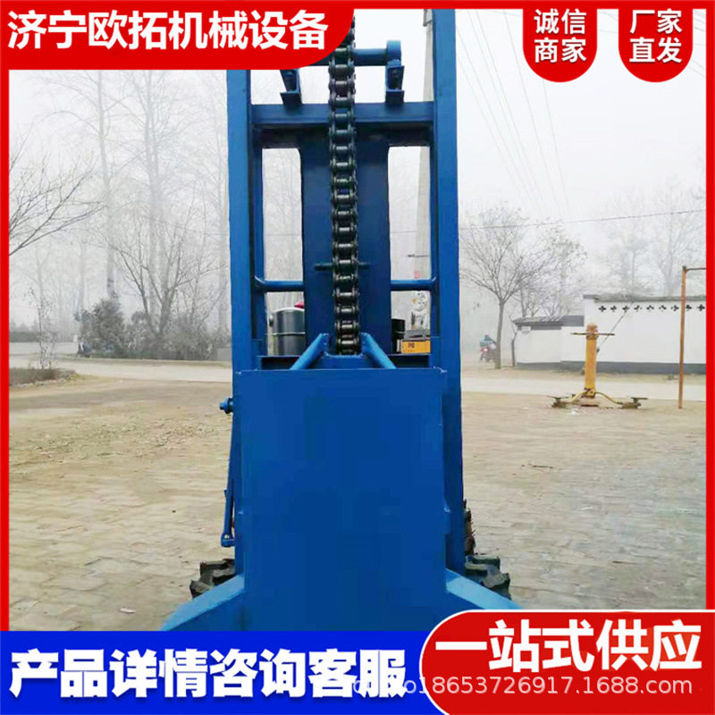柴油电动自走式链式打夯机