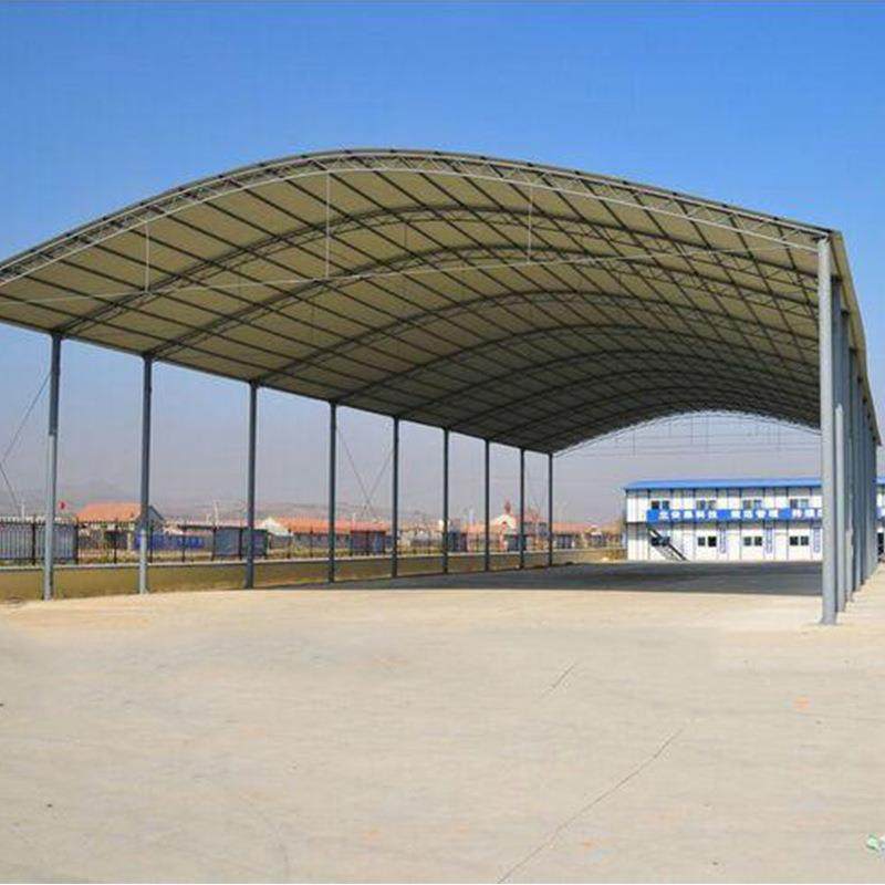 广东直电动拉棚半悬空电移棚动拉拉遮阳挡雨售蓬厂房推货仓篷空地
