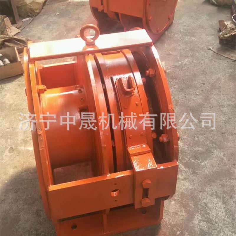 中晟煤矿耙斗用庄岩绳轮耙电询机斗装岩导机配件向轮尾轮压绳轮组