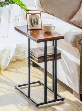 边桌小茶几床边头角方几桌子WAJ客厅沙发床桌储物柜桌小圆柜桌可