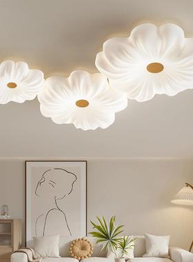 LED光谱奶油风房间现吸顶45971灯大客厅卧室中山灯饰具代简约家主