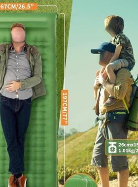 防户外便携式式气垫床脚踩自露动充气床垫DFQ111单双人营潮垫车载