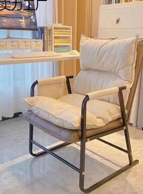 折叠躺午休椅子学生办宿舍椅懒人椅坐公室躺两用JUS电脑椅休闲沙