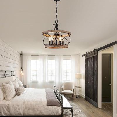 华诗源美式餐乡村复走古铁艺吊灯客厅卧室书房厅195过道廊玄关阳