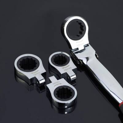 新品1AJV2合可换头棘梅花扳轮手活扳头棘轮手快速一扳手套装