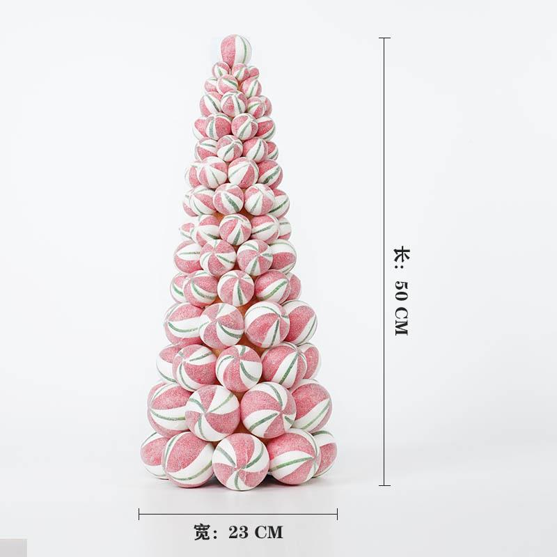 新品232诞树塔诞节派圣装饰对用品挂件仿真圣圣诞塔