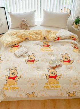 DSNA母婴级类卡针织棉DSN新款豆豆绒被子加通秋冬直播冬厚季加厚