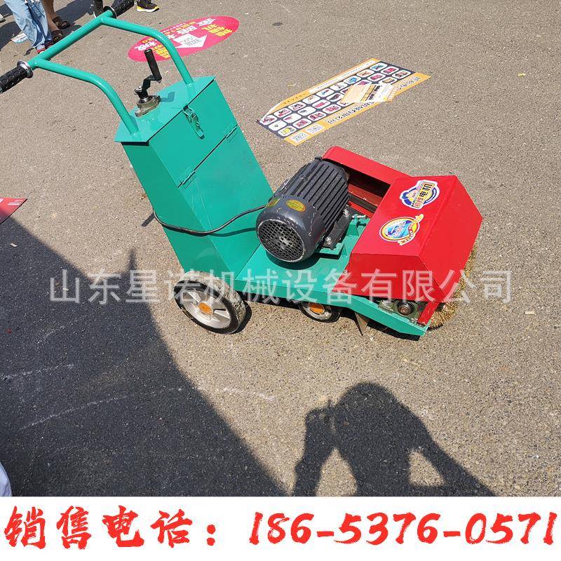 小型手电推式电动钢板除机刷600钢滚板除锈翻锈新动除锈机