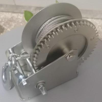 400磅到16001引磅手摇绞盘手柄提升手吊机固定绞摇式牵机388钢丝