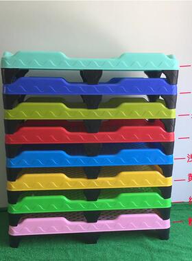 幼儿园LJ105加厚塑料睡床儿床午宝宝床早教儿童叠叠睡童床