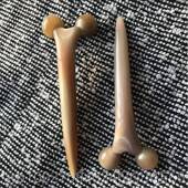 滚脸子部肩颈鼻按摩器 高档摩便携天然正品 白水牛角珠眼部按棒