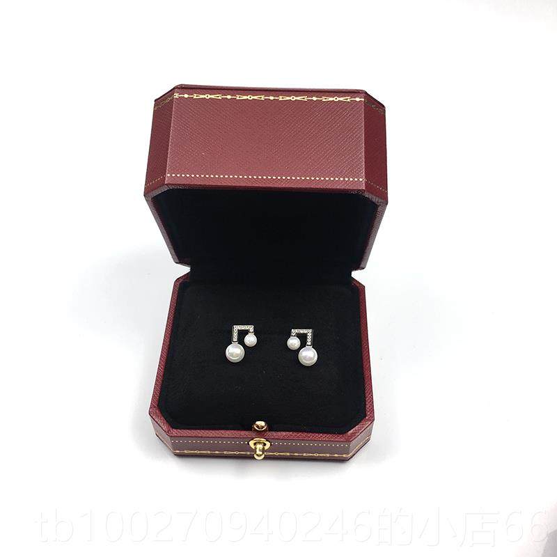 高档欧式珠宝盒首饰高档求婚钻戒盒链手镯指手链项复古戒盒婚礼对