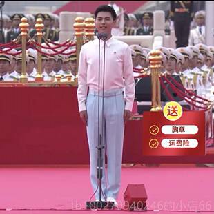 高档六一儿童冯琳同款朗诵服中小套学生红领大巾合唱男女童主出持