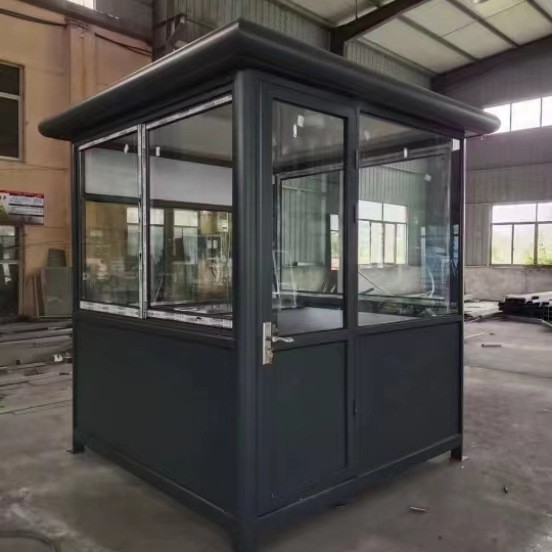 保安亭临用简易门卫亭小型不锈钢彩钢铝合金钢结构成品现货岗亭