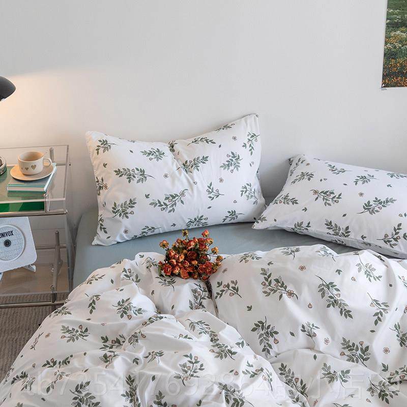 正品is日系单小碎花简约少女舍公主风四件套被罩学生床笠n款人宿,床上用品,床品套件/四件套/多件套,淘宝优惠券,粉丝福利购,淘宝优惠卷