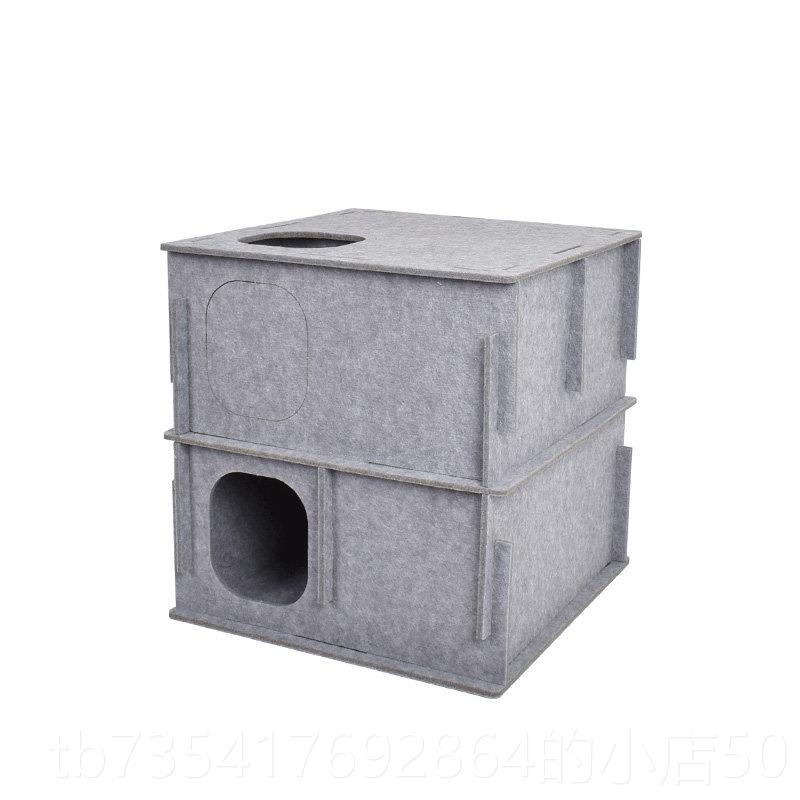 正品叠叠乐猫抓迷猫隧道窝玩具爬宫架躲猫猫钻洞毛毡猫板益猫智游图片