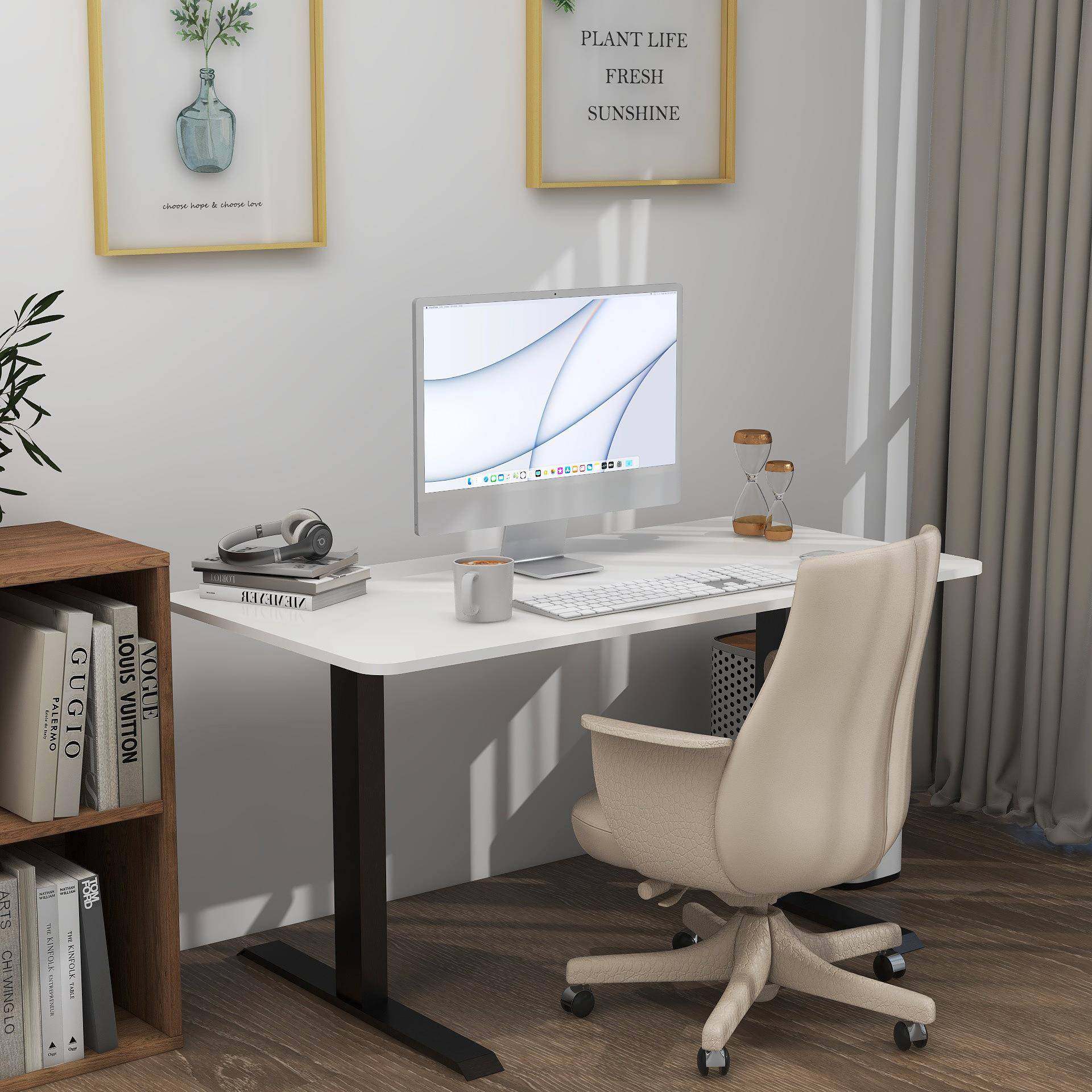 智能293电动升降桌电桌动升降腿升正装双电机办公电竞桌降架直销