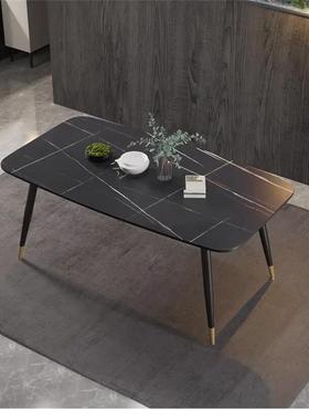 6R圆玻璃面方桌腿HRT支桌架铁艺金属岩板桌子脚架公茶几桌桌架办