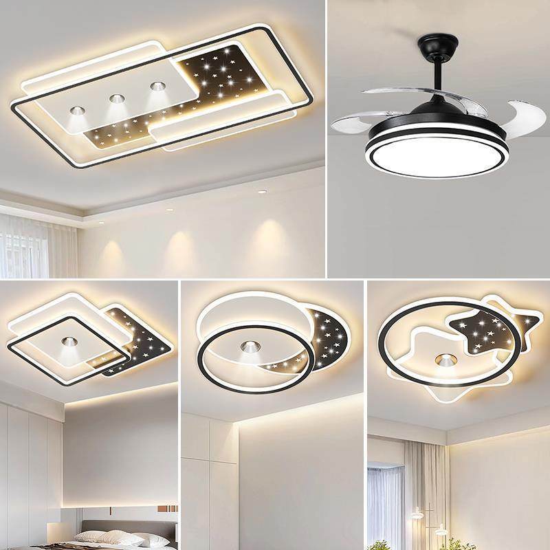 2023新款客吸厅灯智具能现代简灯约全屋套餐组合中山81361卧室led