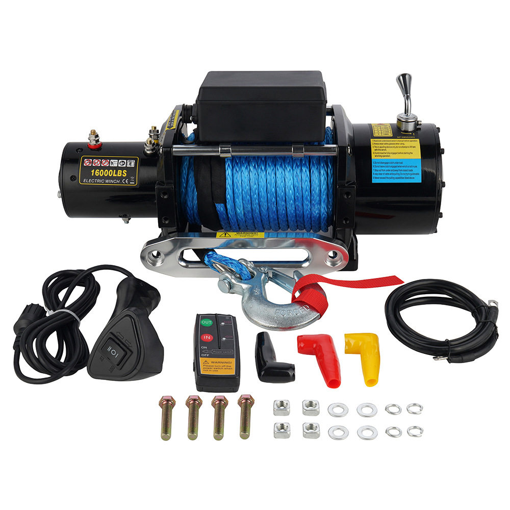 12V/24V电动卡车绞盘16000磅