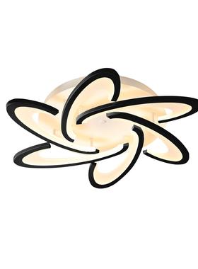 LED花瓣网儿红餐厅灯店铺吸童房间顶主卧室灯小客86236厅家装灯具