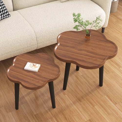 胡桃边几小桌子几沙圆发茶边柜网红迷你WFM小桌客厅床角几出租屋