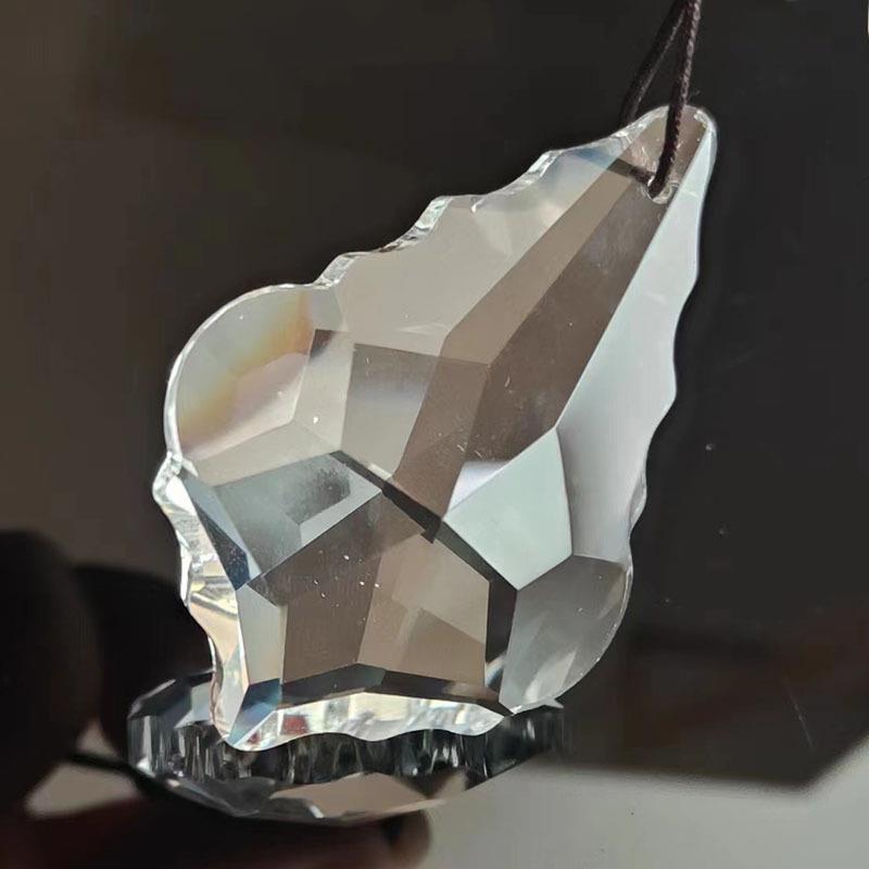 直销多叶款式式50#双面枫欧磨灯饰水机晶挂件水晶珠帘散帘LT9009A