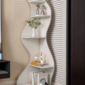 创意海草转角架953柜物客厅三角边卧室墙角柜收纳柜靠柜墙拐置角