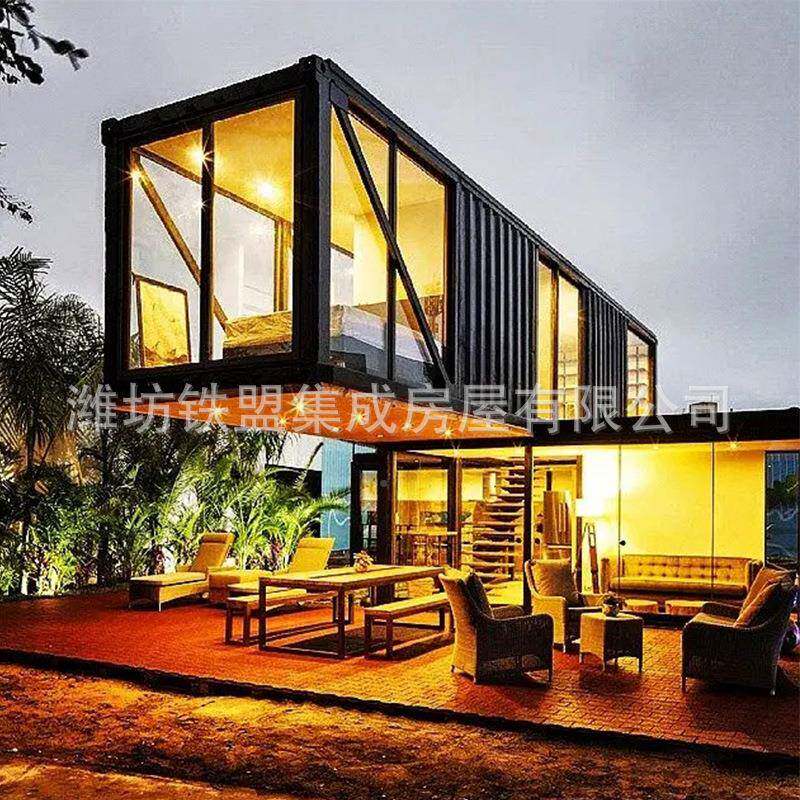 创意区集装箱网红民宿酒店装景创意集装区文旅街房临街组合式商铺