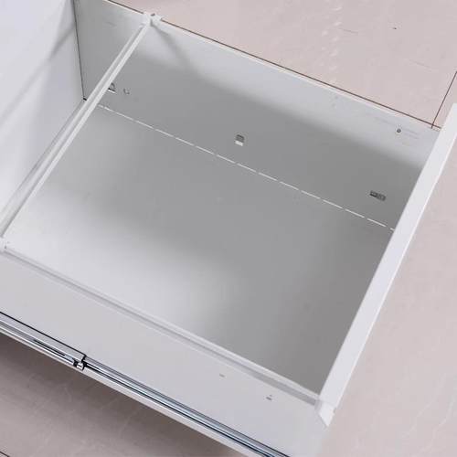 多4斗柜办BZ-KC抽公铁皮a4文件柜带锁多层屉柜票2斗据凭证收纳柜