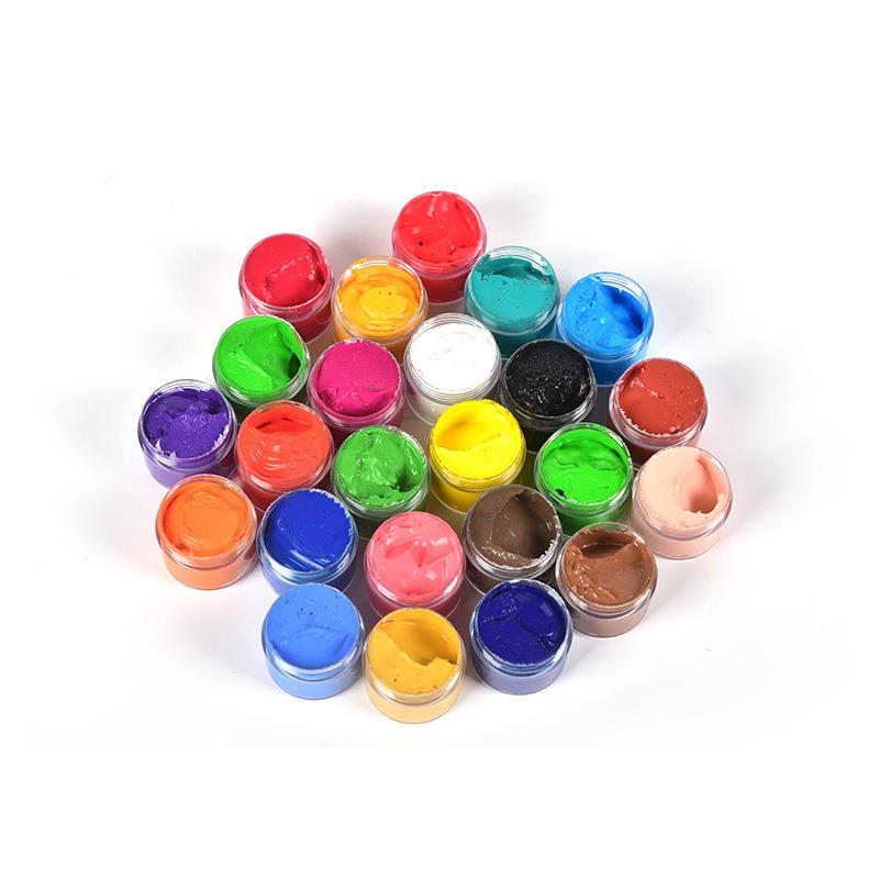 陶免烧颜料硅质速防干水不褪色陶瓷绘浓手658缩套装2艺4色玩泥堂