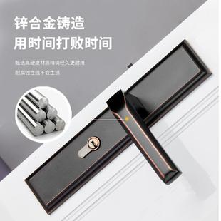 室内卧室实木锁锁厂卫生间锁执简门约A671 33锌合金房门静音手门