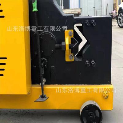 建筑角钢切断机KWVOM扁4钢角切钢切断机脚踏式电动角铁断机