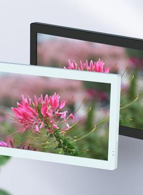 39512/43寸内嵌式壁告挂广机电容触摸查寸询一体机清液高晶屏