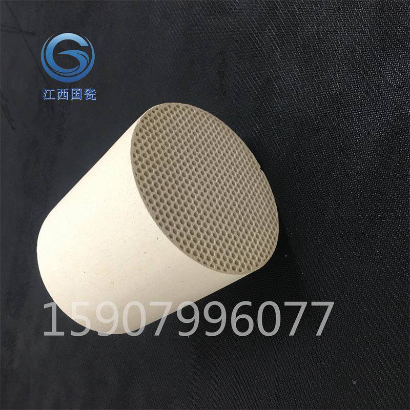 -多孔圆柱蜂窝陶GC-XRT10瓷蓄体热来刚玉莫石GCXRT10032蓄热式炉