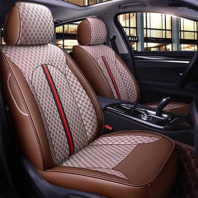 全包套围耐磨SAK皮麻座椅专车用一座车一版舒适五汽车专坐垫四季