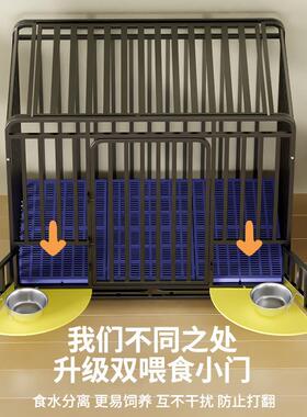 狗笼大型犬金毛室内型中犬拉布拉多AL100455家用小犬宠子物狗窝别