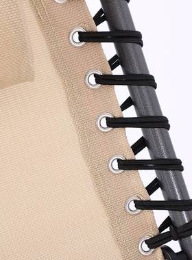 长加宽午休床折枕叠床四档可调舒61402适带头吊加绳躺床折叠椅