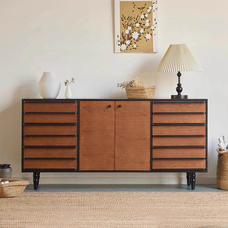 高中古端UIU木餐边柜柜客厅靠墙装饰实柜斗柜玄关电视极简落地矮,电子元器件市场,其它元器件,淘宝优惠券,粉丝福利购,淘宝优惠卷