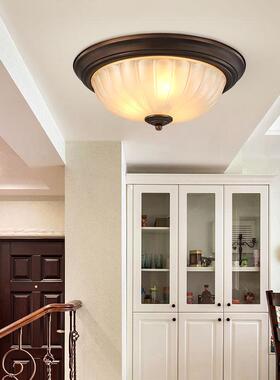 美LE吸顶式22939灯阳台玄D关主卧室灯房间灯客厅吸灯圆形顶灯具