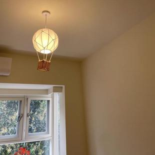 蒙男氏儿吊灯简约创意孩40022女孩公主童房间卧室床头装 房饰热气