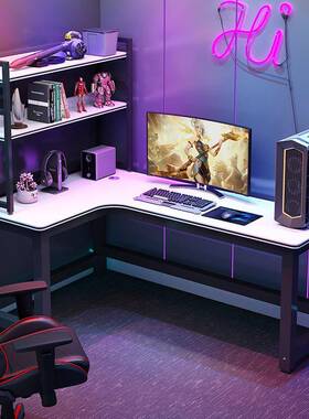 转书架书组合角电RIZ竞桌桌台式家用转书桌角桌酒店角落直播间一