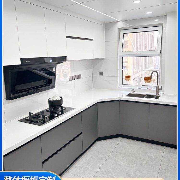 整体橱定做石英石台面厨厨房瓷砖柜大柜理石材家用灶台柜一985体,全屋定制,卧室门,淘宝优惠券,粉丝福利购,淘宝优惠卷