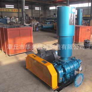 华福兴牌高压水冷罗茨鼓风机水产养50-500低增氧机价罗格茨殖鼓风