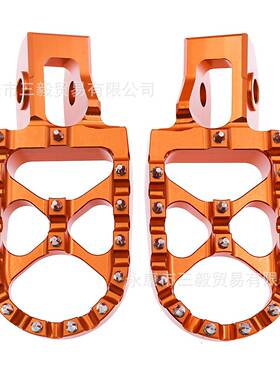 瓦适用KSTKTM胡思M胡思纳GASA脚踏板脚钉板越野摩托车改装配件CNC