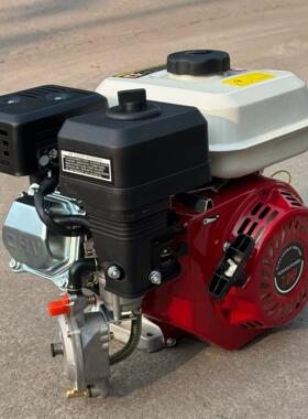 170F动力内燃机大功率7匹196cc大马力汽油黑色发电机动力外贸