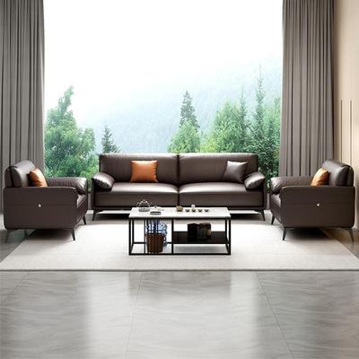 办公商沙发务XH-SF12-会客室接待老板现简约具茶代几茶台一家体式