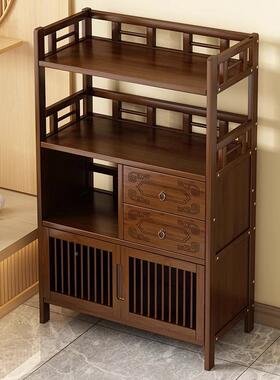 ?茶几客厅家QLN用小户型茶台桌沙发竹小型摆件博古架几制中茶式边