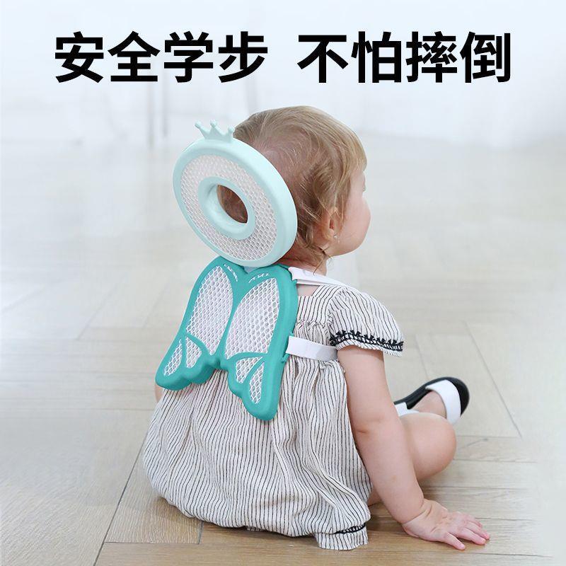 宝宝摔头枕透童气婴AL100480儿学防走路学步头部护保护垫小孩防撞